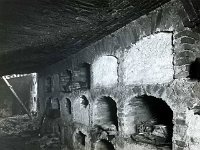 Dolac. Gradilište buduće tržnice 1928. godine. Grobnice uz crkvu sv. Marije